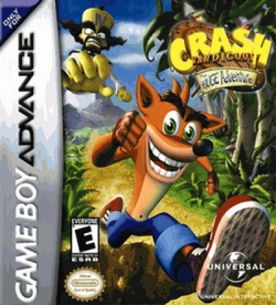 Crash Bandicoot - The Wrath Of Cortex GBA (USA) Game Cover